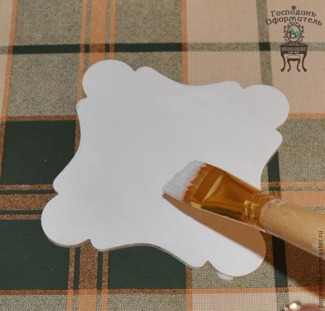 Мини-комодик в стиле burberry