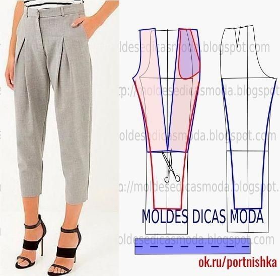 Моделирование женских брюк