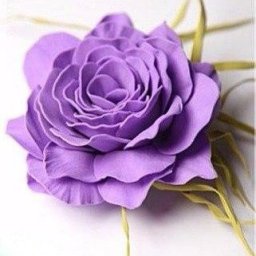 Роза из фоамирана