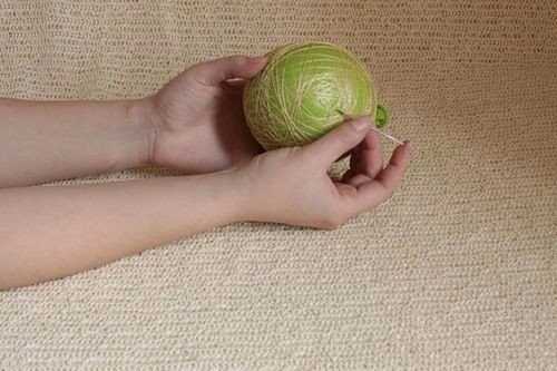 Шары из ниток