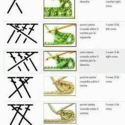 Учимся читать схемы вязания крючком