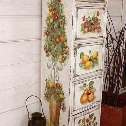 Идеи декупажа старой мебели