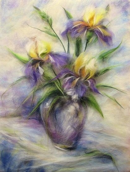 Картины из шерсти: идеи для вдохновенного творчества