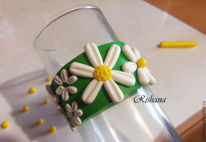 Кольца для салфеток "Ромашки"