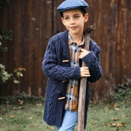 Детский удлиненный жакет