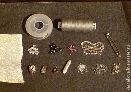 Мастер-класс: вышитая брошь "Лунная бабочка"