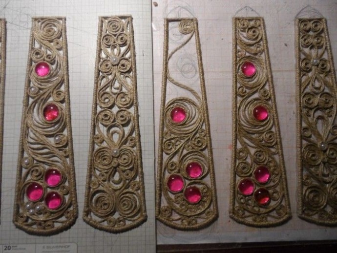 Необычный абажур из джута: мастер-класс