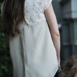 ​Переделка на основе мужской рубашки