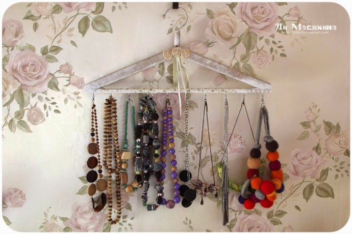 Идея хранения бижутерии Идея хранения бижутерии