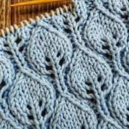 ​Красивый узор с листиками