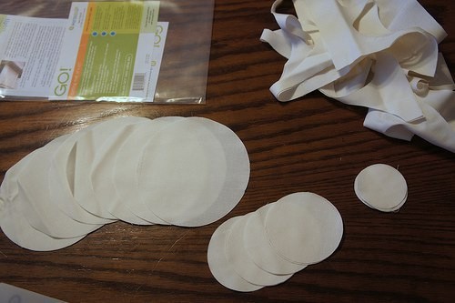 Цветок из ткани