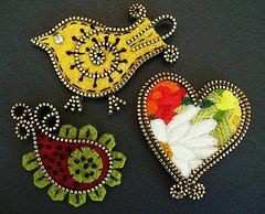 Украшения из молний