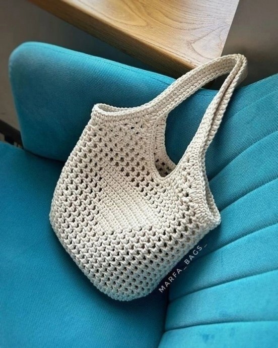 Сумочка крючком на лето