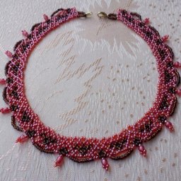 ​Ожерелье "Рубиновый восход"