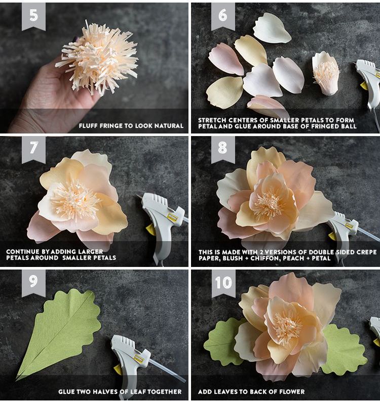 Шедевральные цветы из бумаги