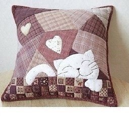 Шьём подушку в стиле пэчворк