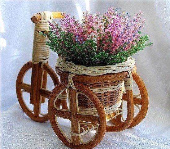 Вереск из бисера