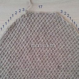 ​Вяжем окат рукава