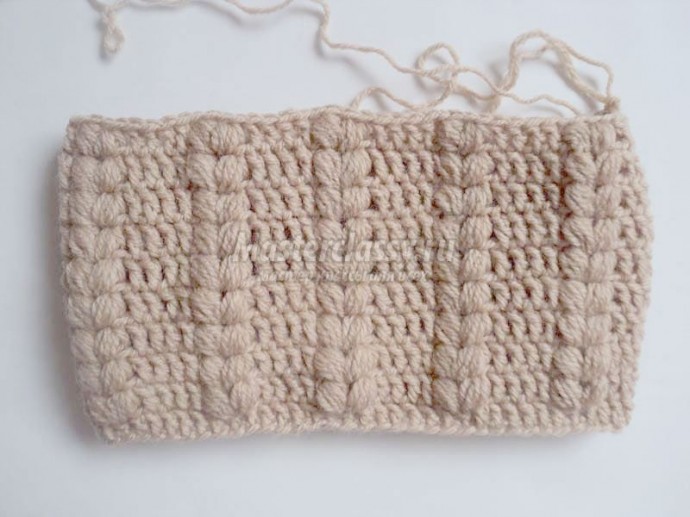 Женская шапка крючком для начинающих