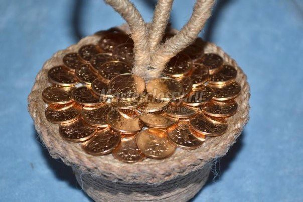 Денежный топиарий