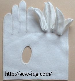 ​Как самим сшить перчатки