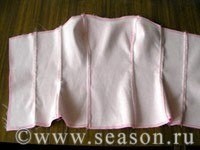 Платье на корсетной основе