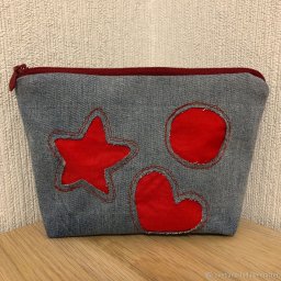 Шьём джинсовую косметичку