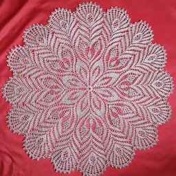 ​Очень красивая ажурная салфетка