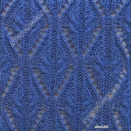 ​Невероятно красивый узор для спиц