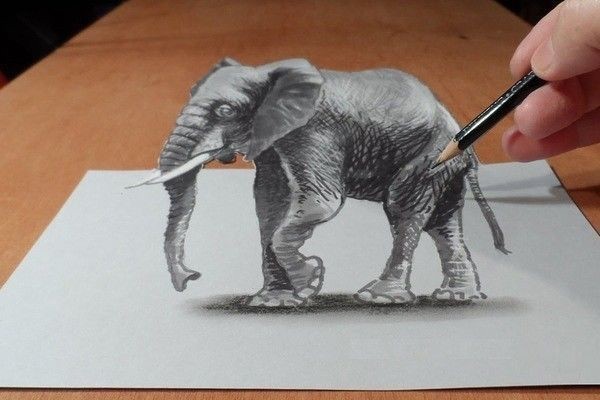 Объемные рисунки карандашами: отличные идеи для творчества