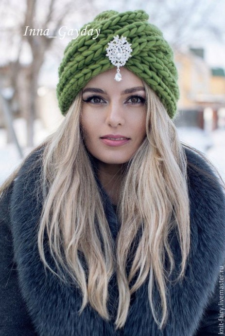 ​Самая модная шапка сезона чалма