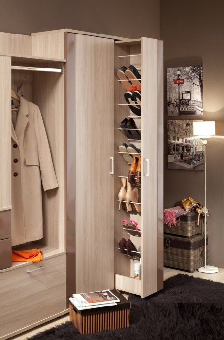 Самые разные идеи тумбочек для обуви