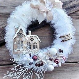 Идеи красивых новогодних венков