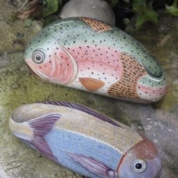 Идеи разрисовывания камней для дачи