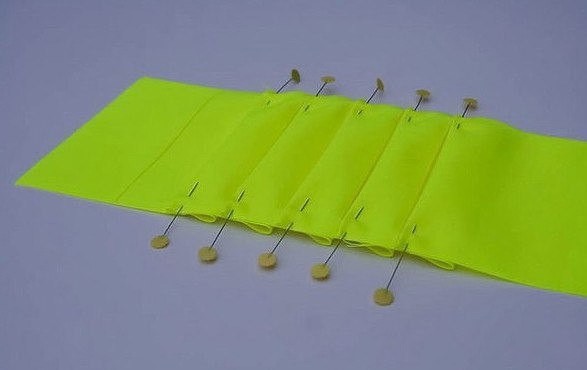 Декор из складок