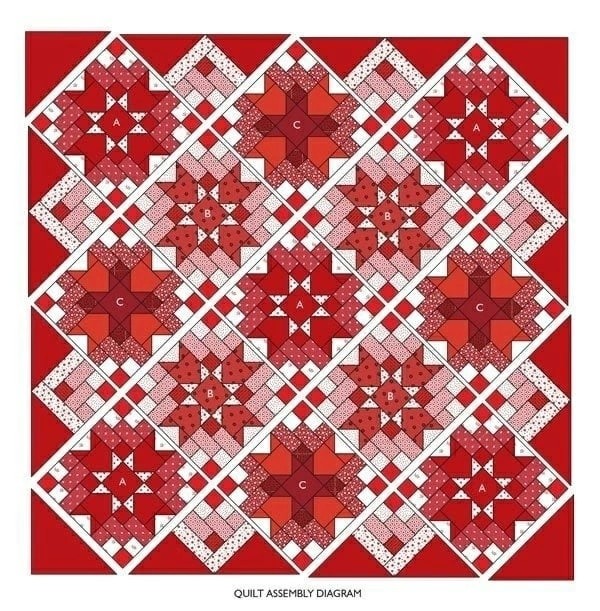 ​Покрывало в технике пэчворк