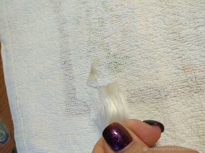 Трессы для интерьерных кукол