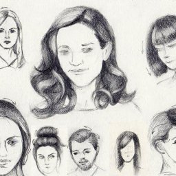 ​Как нарисовать причёску