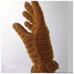 ​Перчатки крючком