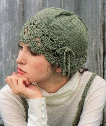 ​Романтичная шапочка