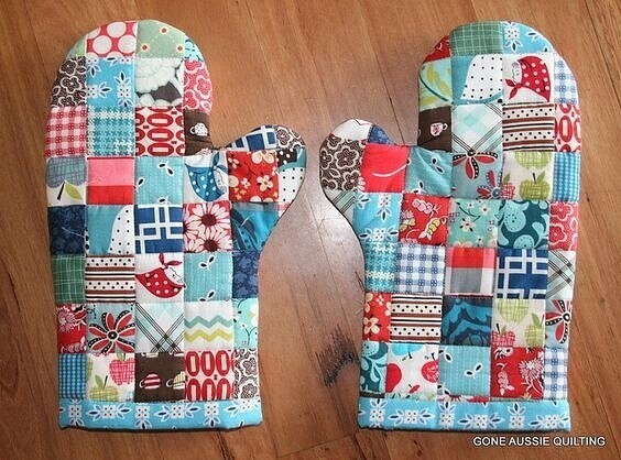 Шьем рукавицы для кухни Шьем рукавицы для кухни