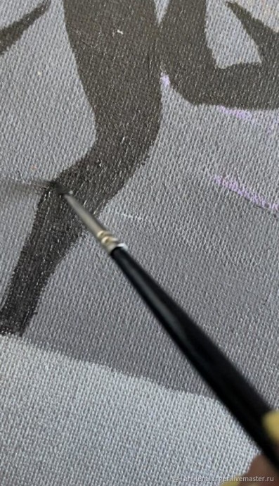 Интерьерная абстракция на холсте