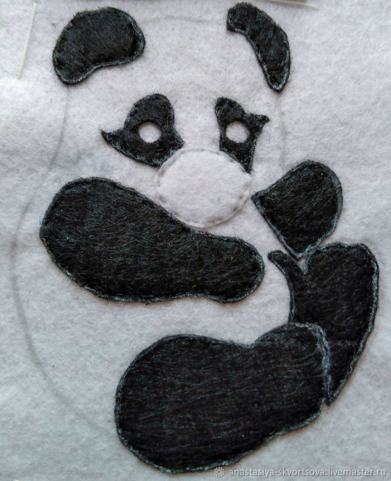 Брошь "Панда"