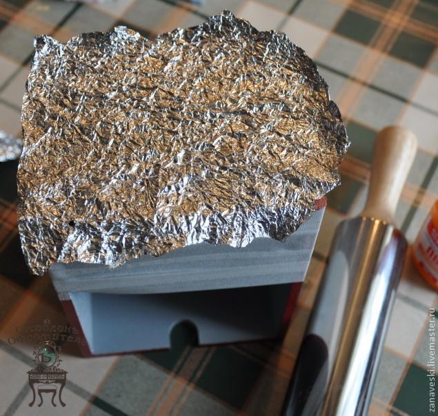 Мини-комодик в стиле burberry