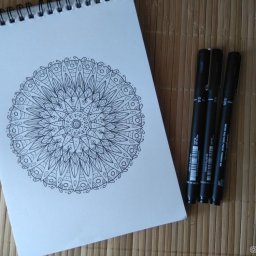 Рисуем мандалу