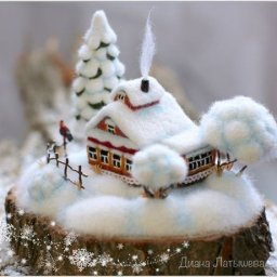 Войлочные миниатюры