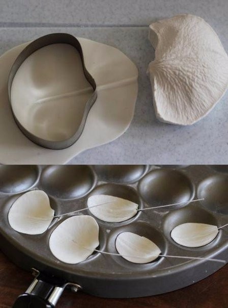 Орхидеи для украшения торта