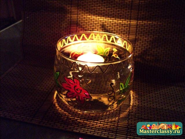 Подсвечник для плавающей свечи