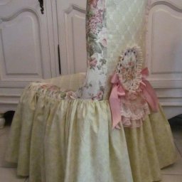 ​Шьем оригинальные декоративные чехлы на стулья