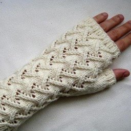 ​Вяжем митенки